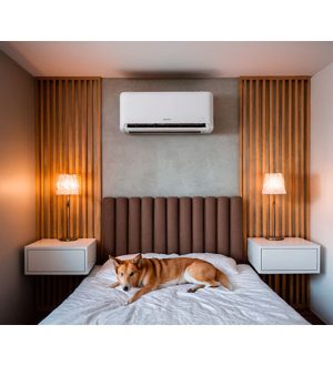 Спать под прохладным бризом: размышления о кондиционере над кроватью