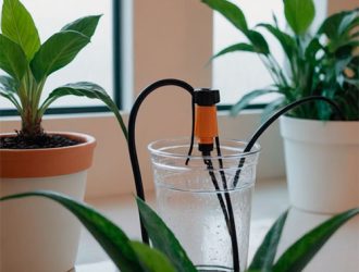 Умный уход за комнатными растениями: всё о капельном поливе