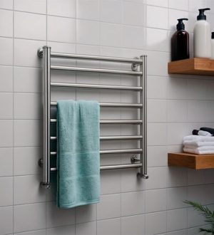 Как выбрать идеальное место для полотенцесушителя в ванной комнате?