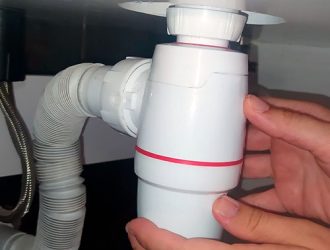 Пошаговая сборка кухонного сифона