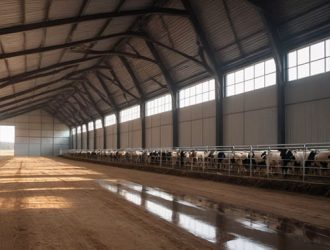 Вентиляция коровника: виды систем и нормы воздухообмена