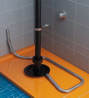 Сифоны для низкопрофильных душевых кабин: виды, выбор, установка