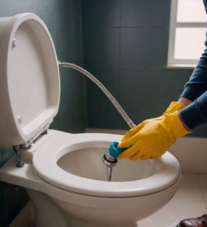 Прочистка унитаза тросом: инструкция для дома