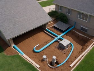 Прокладка канализации в частном доме: правила, схемы и советы