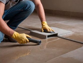 Как установить трап для душа под плитку