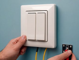 Подключение двухклавишного выключателя: все этапы монтажа