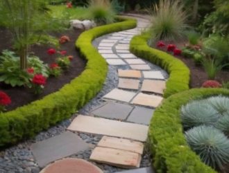 Экономим с умом: как создать стильные дачные дорожки из доступных материалов