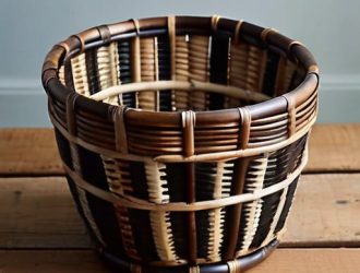 Плетение кашпо из ротанга: от основ до украшения и ухода