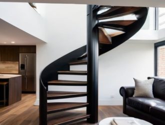 Винтовые лестницы: стильный акцент и практичность для вашего дома