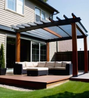 Как выбрать идеальный материал для навеса: деревянные, металлические и другие решения для вашего двора