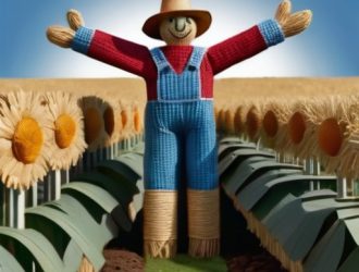 Как защитить урожай от птиц: искусство создания и установки пугала с историей и современными приемами