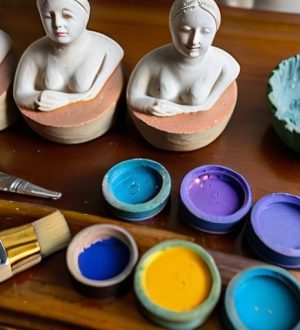 Мастерство покраски гипсовых фигур: от подготовки до уникальных декоративных эффектов