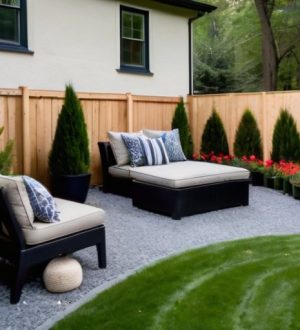 Создайте идеальный задний двор: от планирования до уюта и функциональности