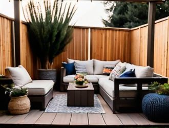 Создайте свой оазис: как спланировать идеальную зону отдыха во дворе частного дома