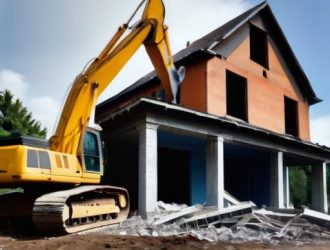 Как безопасно и эффективно снести старый дом и построить новый: руководство от оценки до завершения строительства