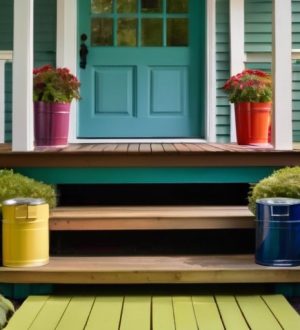 Как выбрать и нанести краску для деревянного крыльца: советы по уходу и долговечности