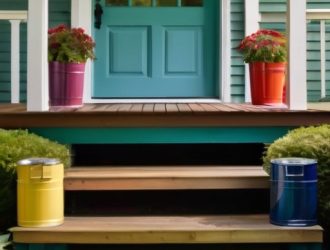 Как выбрать и нанести краску для деревянного крыльца: советы по уходу и долговечности