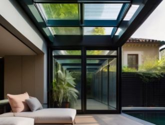 Прозрачная крыша на террасе: как выбрать идеальный материал для света и стиля