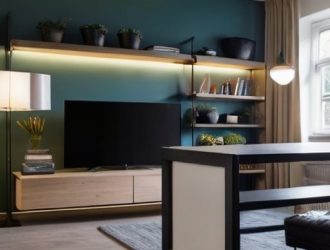 Зонирование студии: создаем комфорт и функциональность в небольшом пространстве