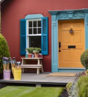 Искусство окрашивания дома: от подготовки до завершения работы