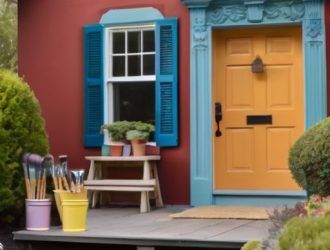 Искусство окрашивания дома: от подготовки до завершения работы