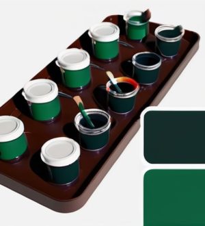 Искусство создания темно-зеленого: от теории цвета до практического применения в дизайне и искусстве