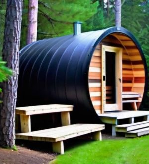 Как построить баню-бочку: пошаговое руководство для начинающих строителей