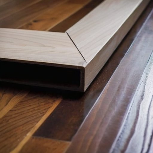 Эстетичный вход с новыми дверными откосами и инструментами для DIY.