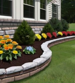 Как выбрать идеальный бордюр для клумбы: материалы и советы по ландшафтному дизайну