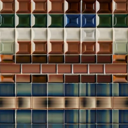 Красиво оформленная выставка клинкерных плиток разных цветов и текстур с акцентом на натуральный глиняный материал и уникальные узоры.