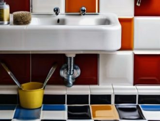 Окрашивание плитки в ванной: Как обновить интерьер и продлить жизнь материалам