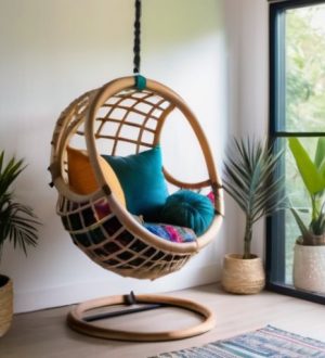 Создание уютного подвесного кресла своими руками: шаг за шагом к уникальному интерьеру