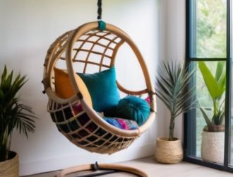 Создание уютного подвесного кресла своими руками: шаг за шагом к уникальному интерьеру