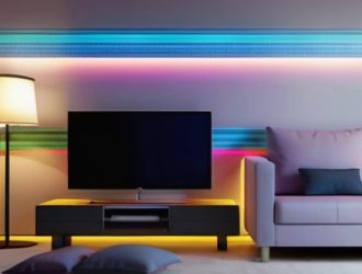 Светодиодная лента на обоях: как преобразить интерьер и сделать его уникальным