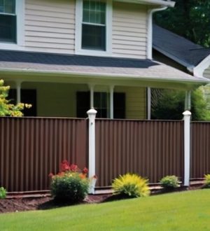 Забор из профлиста между соседями: что нужно знать для успешной установки