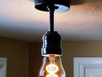 Как правильно заменить потолочную лампочку: пошаговое руководство для безопасной замены