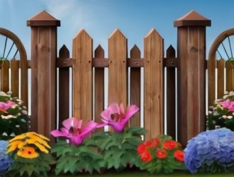 Как создать уникальное ограждение для клумбы своими руками: идеи и советы