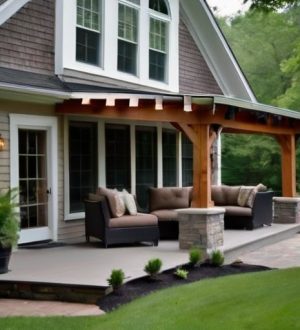 Как выбрать идеальные материалы для закрытия крыльца: советы и идеи для вашего дома