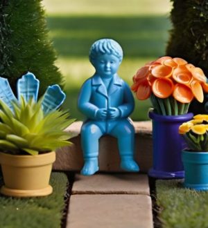 Как выбрать краску для садовых фигурок: советы по подготовке и нанесению