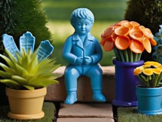Как выбрать краску для садовых фигурок: советы по подготовке и нанесению