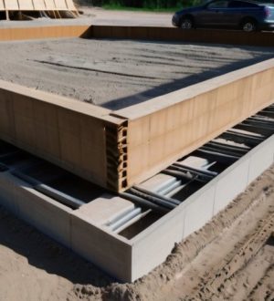 Монолитный фундамент: Ключ к прочности и долговечности в строительстве