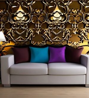 Обои горячего тиснения: Как создать уникальный стиль в вашем интерьере