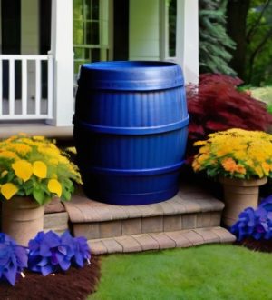 Покраска бочек на даче: как сделать ваш участок ярче и интереснее