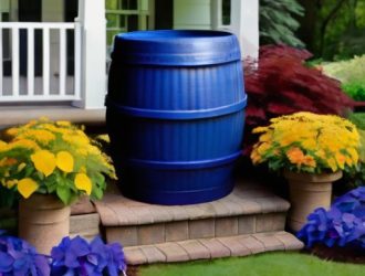 Покраска бочек на даче: как сделать ваш участок ярче и интереснее