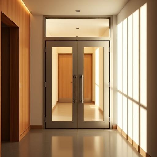 Почему двухстворчатые алюминиевые двери становятся всё популярнее