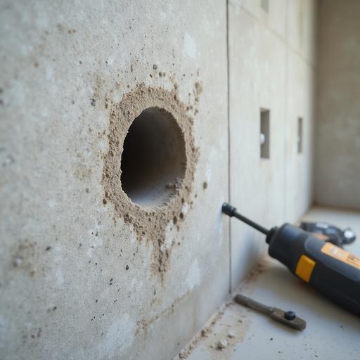 Как правильно подготовить стену под розетки и выключатели: выбор инструмента и технология сверления