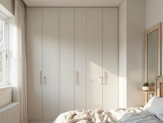 Распашные шкафы для маленькой комнаты: как сэкономить пространство