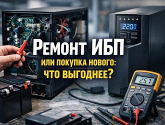 Когда ремонт ИБП выгоднее покупки нового