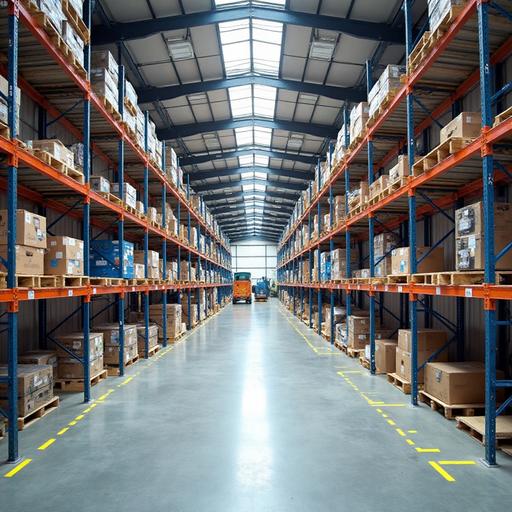 Как увеличить полезную площадь склада с помощью мезонинных стеллажей