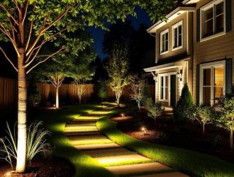 Как правильно спланировать монтаж уличного освещения на участке